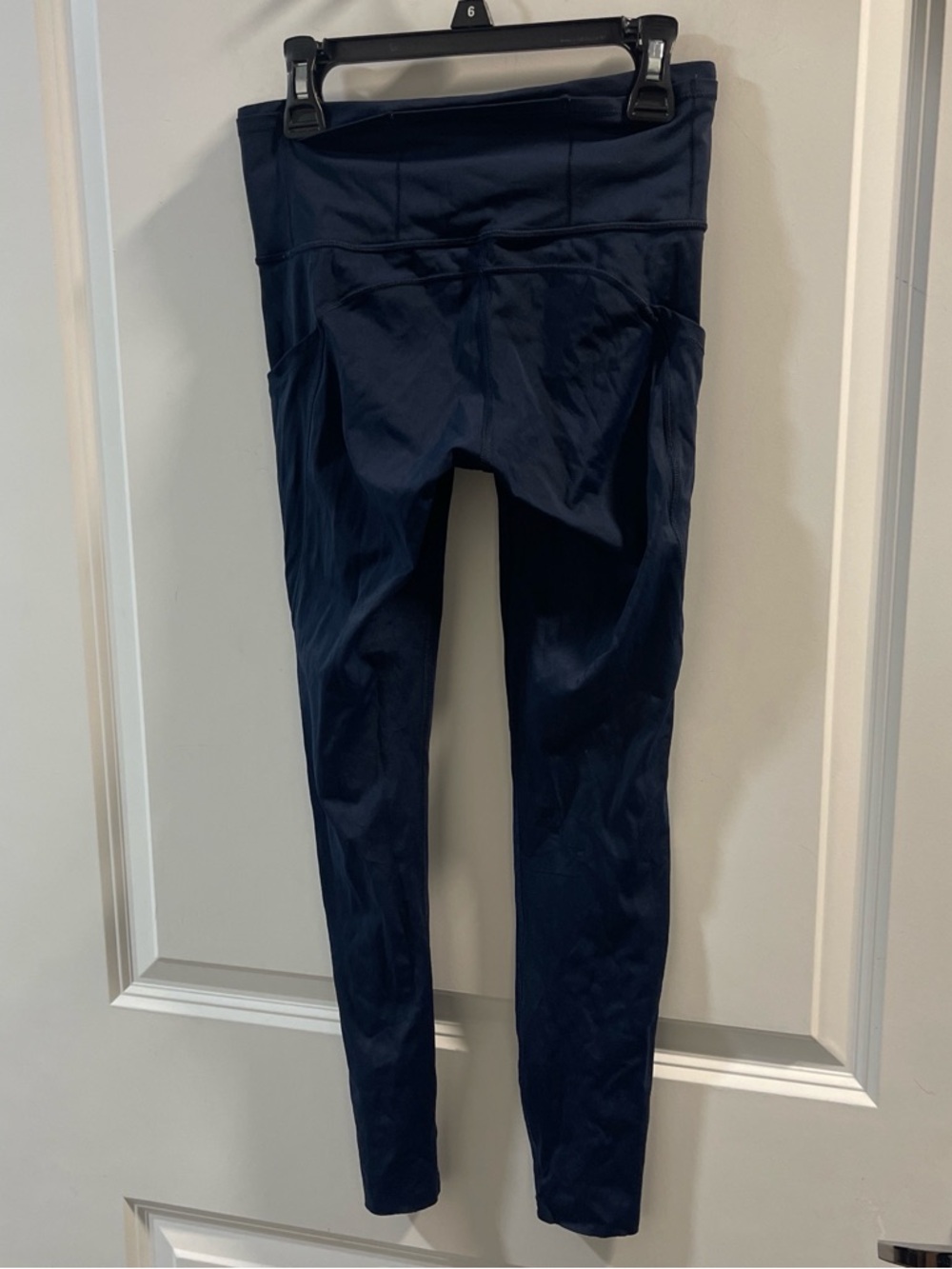lululemon athletica Navy High-Rise Leggings with Side Pockets - Picture 2 of 5